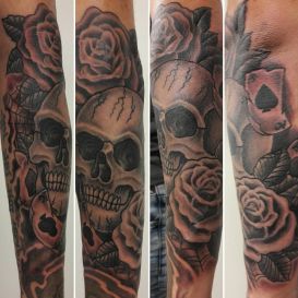 White Trash Tattoo Bart 4